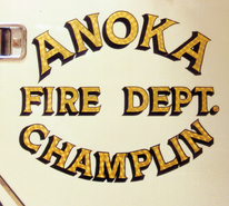Anoka Champlin Fire Dept. 23k Gold Leaf