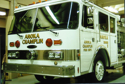 Anoka Champlin Fire Dept. Engine 5 - 23k Gold Leaf