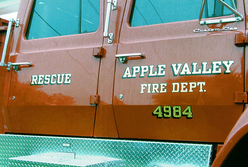 Apple Valley Fire Dept. Rescue 23k Gold Leaf