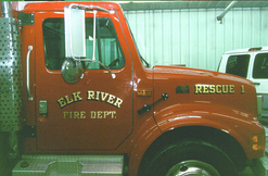 Elk River Fire Dept. Rescue 23k Gold Leaf